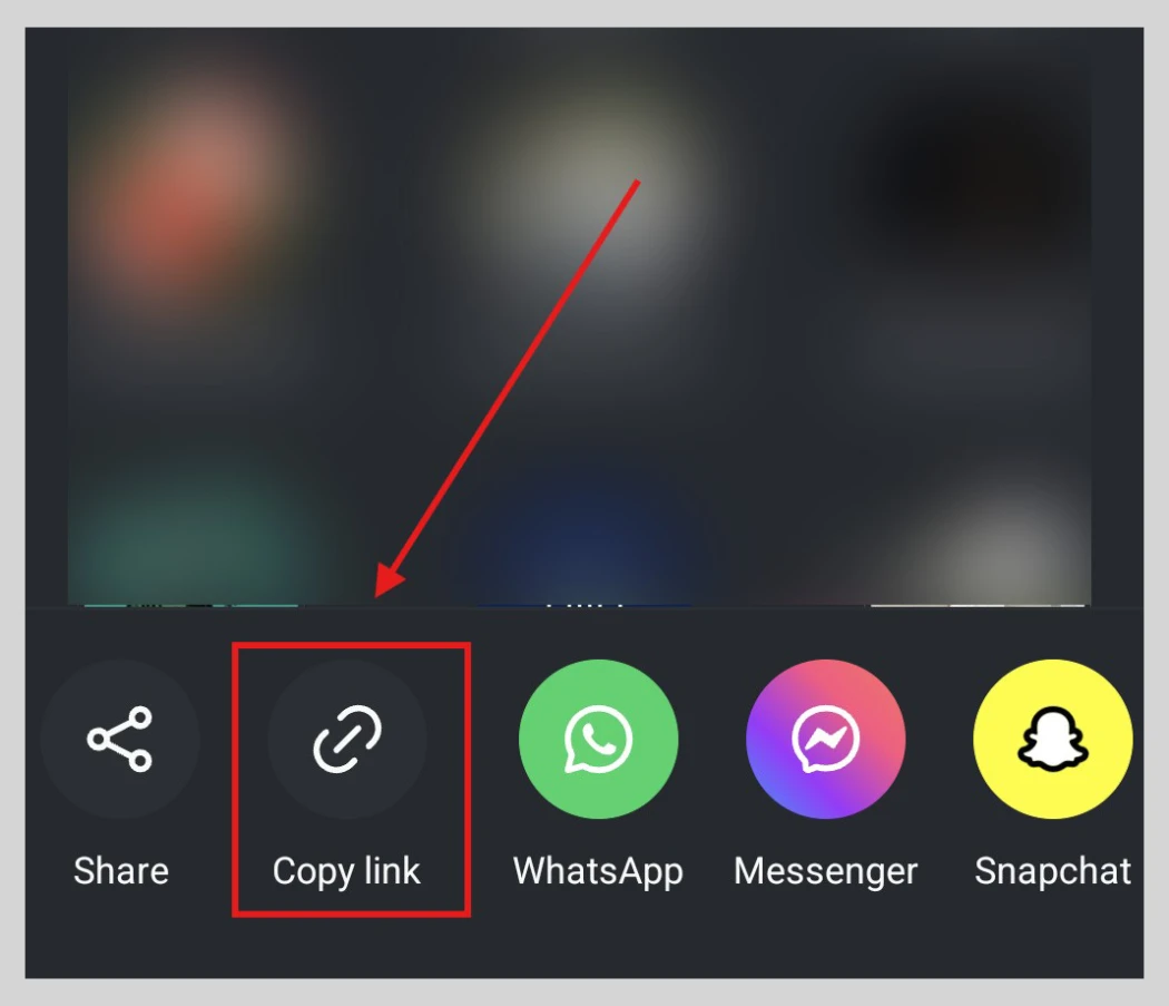 copy carousel post link